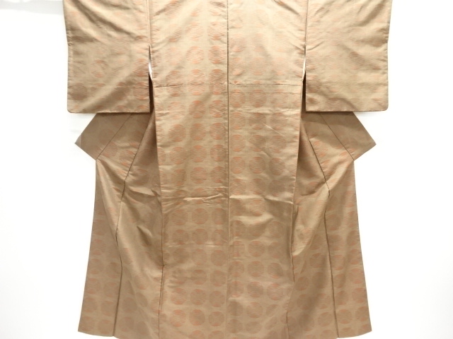 JAPANESE KIMONO / TSUMUGI / WOVEN ABSTRACT